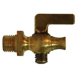 Air Cock 3/8MIPXSTR NOSE HEX LEVER HNDL AIR COCK