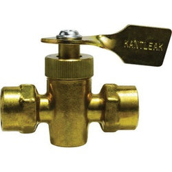 Solid Bottom Valve 1/4 FIP X FIP SOLID BOTTOM VALVE