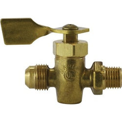 Solid Bottom Fuel Valve 3/8 FL X M SOLID BOTTOM FUEL VLV