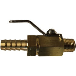 Miniature Ball Valve 3/8 HB X 1/4 MIP BRASS MINI BALL VALVE