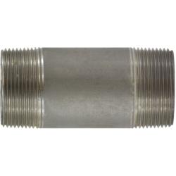 Seamless Pipe Nipple 1-1/2 X 3 SC80 304SS SEAMLESS