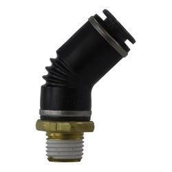 45 deg Elbow 1/2 X 1/8 PLASTIC PPDOT 45 ML ELBOW