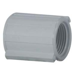 Pipe Coupling 1/2 PVC THREADED COUPLING