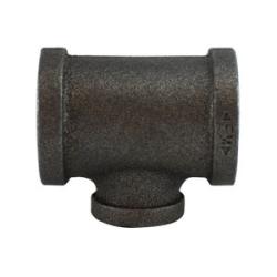 Reducing Tee 3/4 X 1/2 BLACK REDUCNG BRNCH T