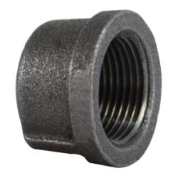 Cap 1-1/4 BLACK CAP