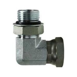 90-deg Swivel Adapter Elbow 3/4-16X3/4 MORBXFNPT SWV 90 ELB