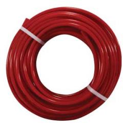 Tubing 1/4" OD x 500', Red, Poly