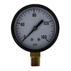 Pneumatic Pressure Gauge 2 1/2" 0-15psi 1/4" LM