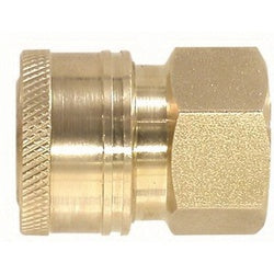 Quick Disconnect Straight Through Coupler 1/4 FEMALE BRASS ST COUPLER