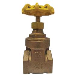 Gate Valve 1/2 BRONZE THREADED GATE VALVE