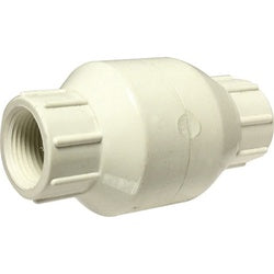 Spring Loaded Inline Check Valve 2 FIP INLNE PLASTIC CK VLV