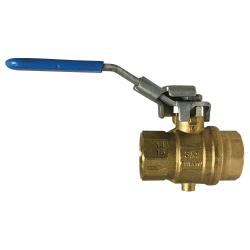Vented Exhaust Ball Valve 1-1/2 VENTED LOCKING BALL VALVE