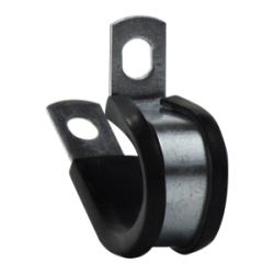 Rubber Cushioned Clamp 3/8 RUBBER CLAMP 3/8 MOUNTING HOLE