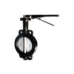 Butterfly Valve 6 SS DISC BFV WAFER/LVR DUCT DISC/EPDM