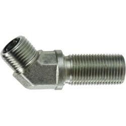 Bulkhead Union 45-deg Elbow 1-11/16-12 MORFS BULKHEAD 45 UNION