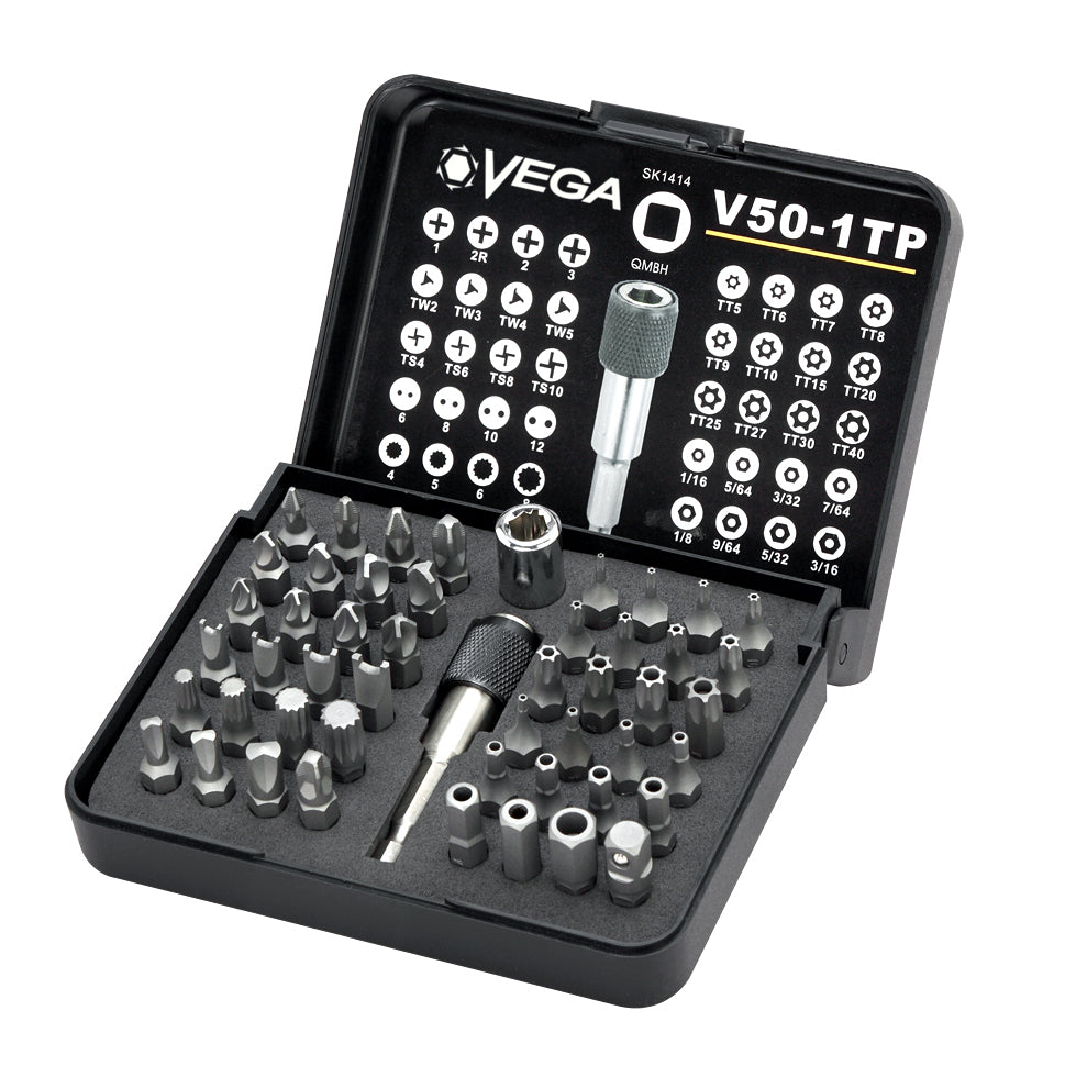 50pc Driver Bit Set (Tamper)