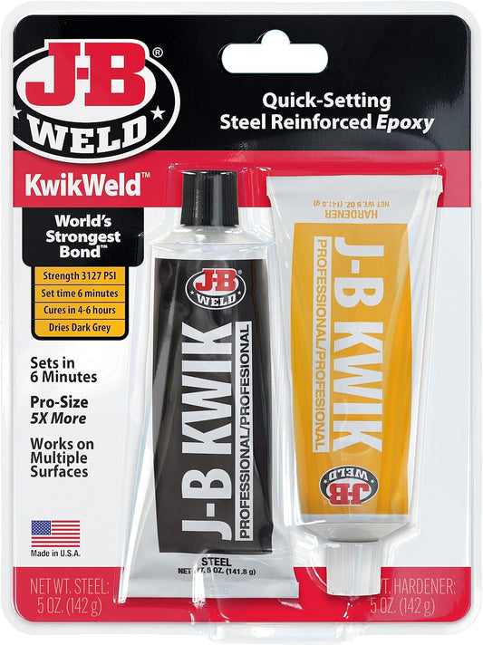 J-B Weld KwikWeld Quick Setting Steel Reinforced Epoxy