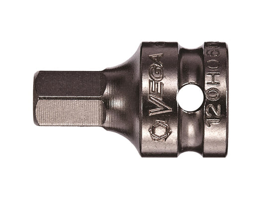 Hex 6mm Socket Bit x 3/4 inch - 1/4 Square Drive