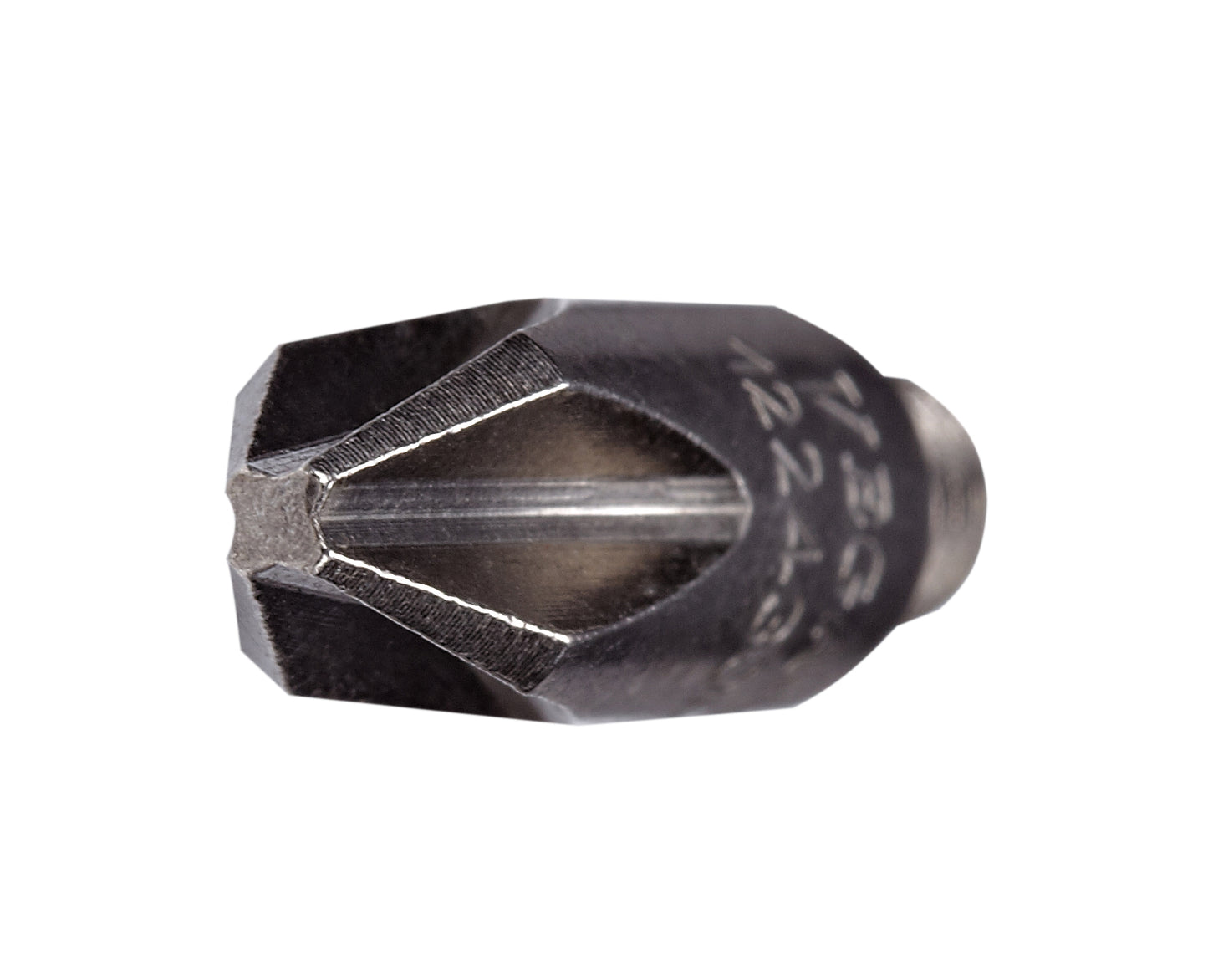 Phillips #2 12-24 Threaded Bit x 1-3/16 inch