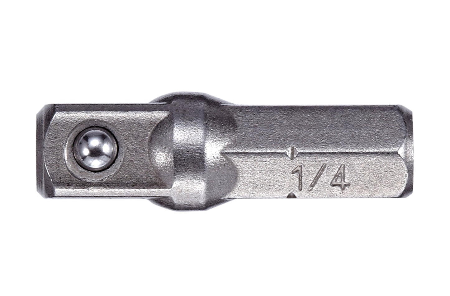 1/4 x 1/4 Hex Insert Adpater x 1 inch Ball Lock