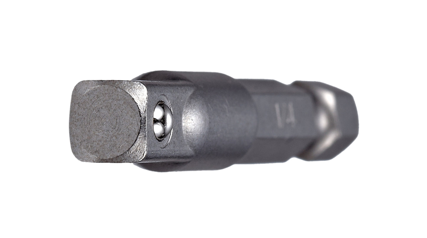 1/4 x 1/4 Hex Adapter x 2 inch Ball Lock