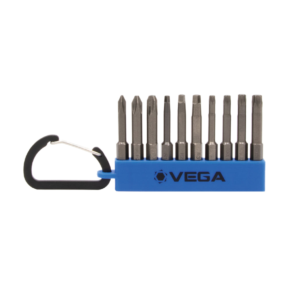 Phillips + Square + Torx Carabiner Set - 10pc