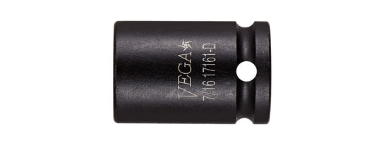 1/4 Square Drive 7/16 12pt Impact Socket Standard Length