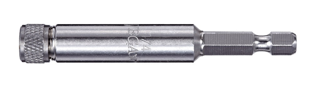 Bit Holder w/ Magnetic Screwcap Stainless x 6 inch