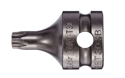 TORX 30 Socket Bit x 1-1/8 inch - 3/8 inch Square Drive