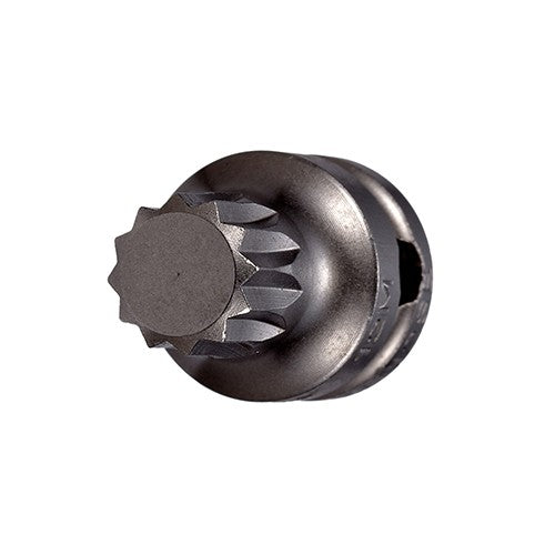 Triple Square 12 Socket Bit x 1 inch - 3/8 Square Drive