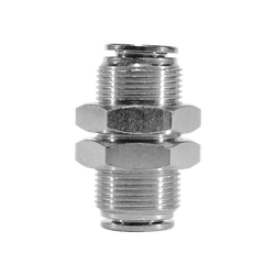Bulkhead Union 1/4 PPNI UNION BULKHEAD ALL METAL