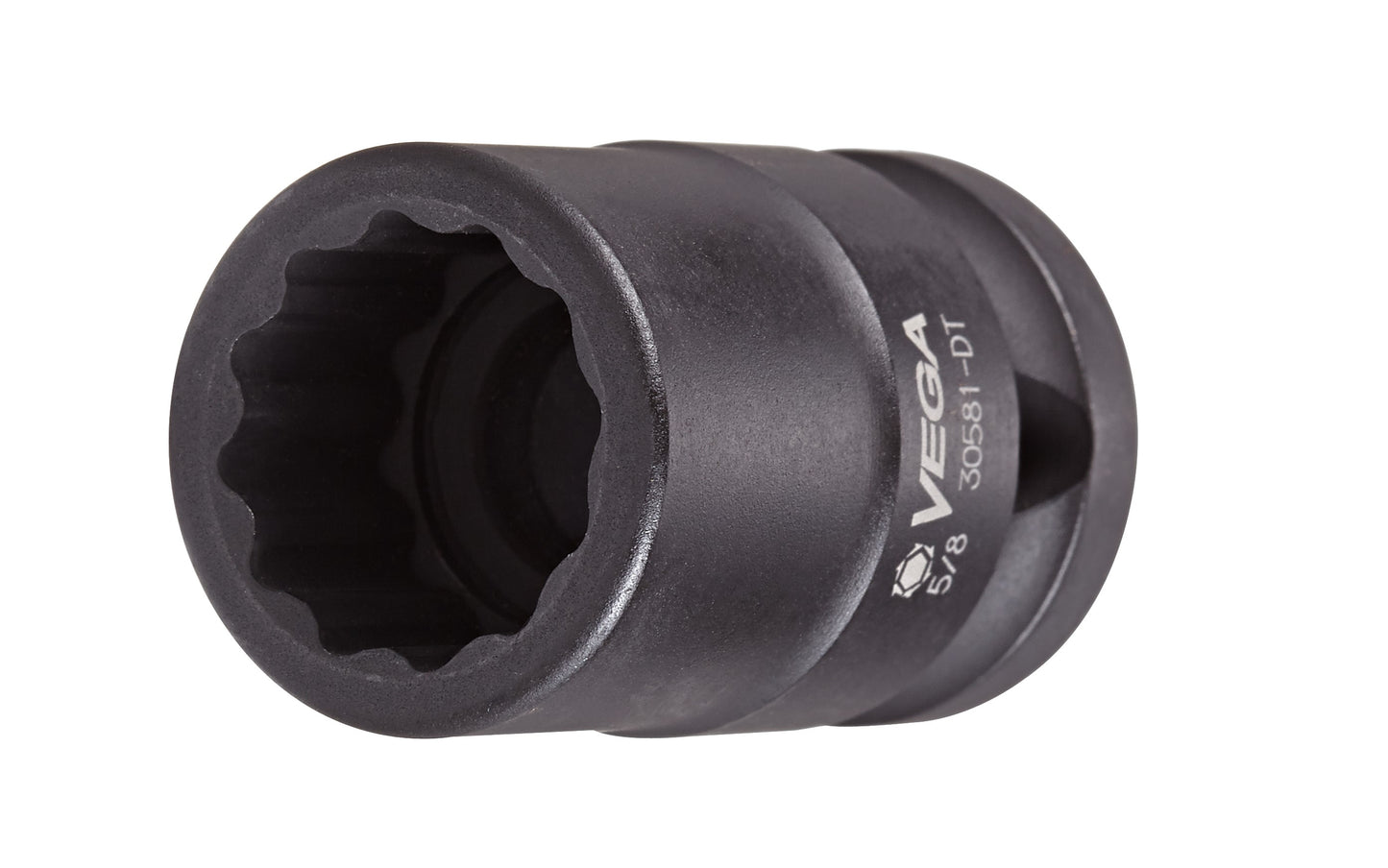 1/2 Square Drive 16mm 12pt Impact Socket Standard Length Thin Wall