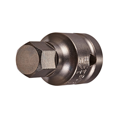 Hex 8mm Socket Bit x 1-1/2 inch - 1/2 Square Drive