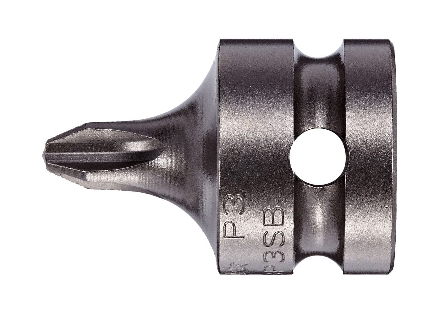 Phillips #3 Socket Bit x 1-1/2 inch - 1/2 Square Drive
