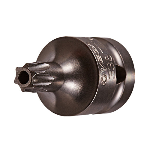 TORX Tamper 45 Socket Bit x 1-1/2 inch - 1/2 Square Drive