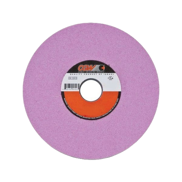 20" X 6" X 10" T7 PA-36/46IJ 36/46-Grit Pink Aluminum Oxide Surface Grinding Wheel