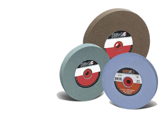 10" X 1" X 1-1/4" T1 GC-100I 100-Grit Green Silicon Carbide Bench & Pedestal Grinding Wheel