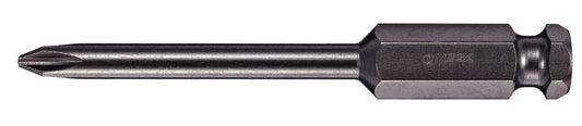 Phillips #3 Power Bit x 3-1/2 inch - 7/16 Hex Shank
