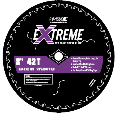 12" X 1" 54T CERMET Tip Extreme Saw Blade