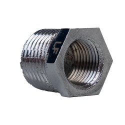 Hex Bushing 3/8 X 1/4 CHROME LF BUSHING