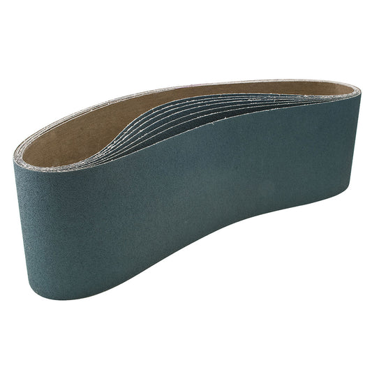 4" W x 24" L 36-Grit A3 Aluminum Oxide X-Weight Abrasive Belt