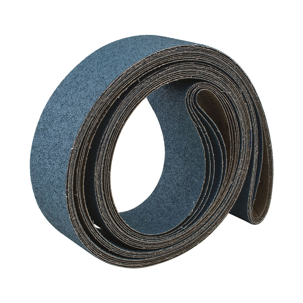 2" W x 48" L 40-Grit A3 Aluminum Oxide X-Weight Abrasive Belt