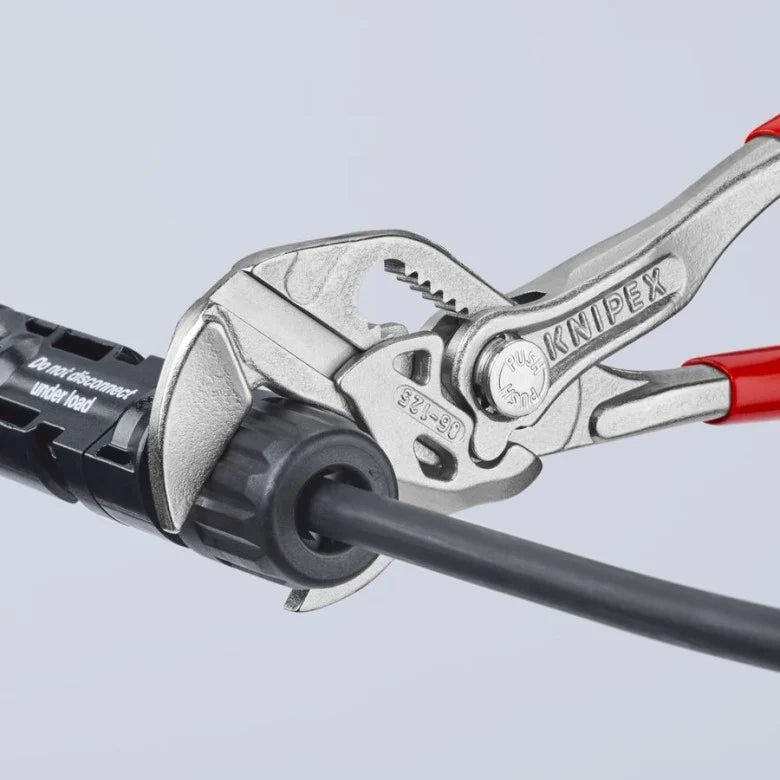 2 Pc Mini Pliers Wrench Set (5", 7 1/4")