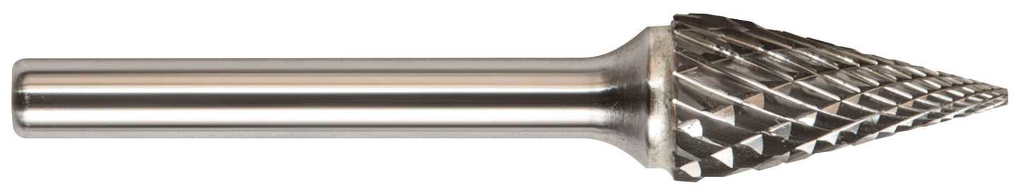 SET 4,SOLID CARB BUR SET SGL CUT