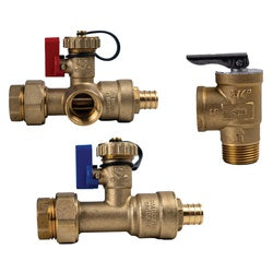 Tankless Water Heater Valve Kit 3/4 LF TWH VALVE KIT - FNPT x PEX F1807
