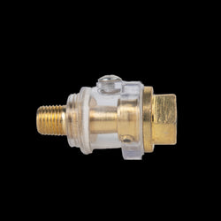 Economy Air Line Lubricator 1/4 FNPT + 1/4 MNPT Air Line Lubricator