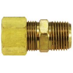 AMC® Drilled Through Tank Adapter 68T 1/2 X 1/2 CONNECTOR Brass