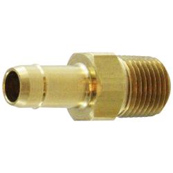 Single Mini Adapter 1/4 SGL BARB X 1/8 NPT ADPT