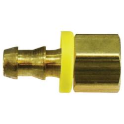 AMC® Adapter 129PO7 5/8 X 3/4 BARB Brass