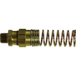 Adapter 3/8 X 1/2 ID X MIP ADAPT W/SPRNG Brass